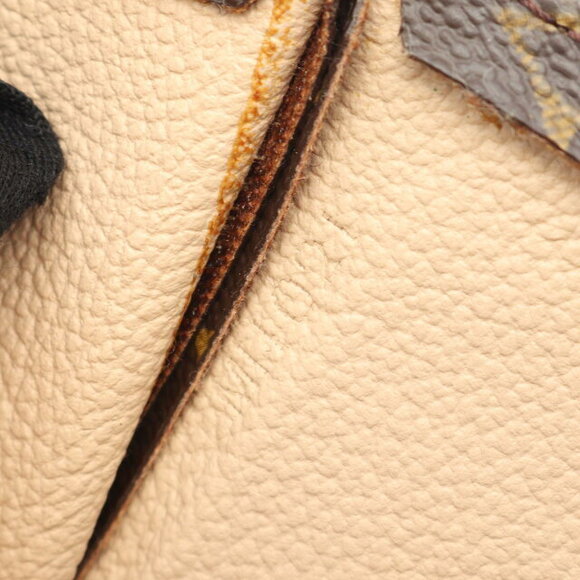 Louis Vuitton Sac Plat Monogram Tote Bag Canvas Leather Brown - Picture 5 of 10